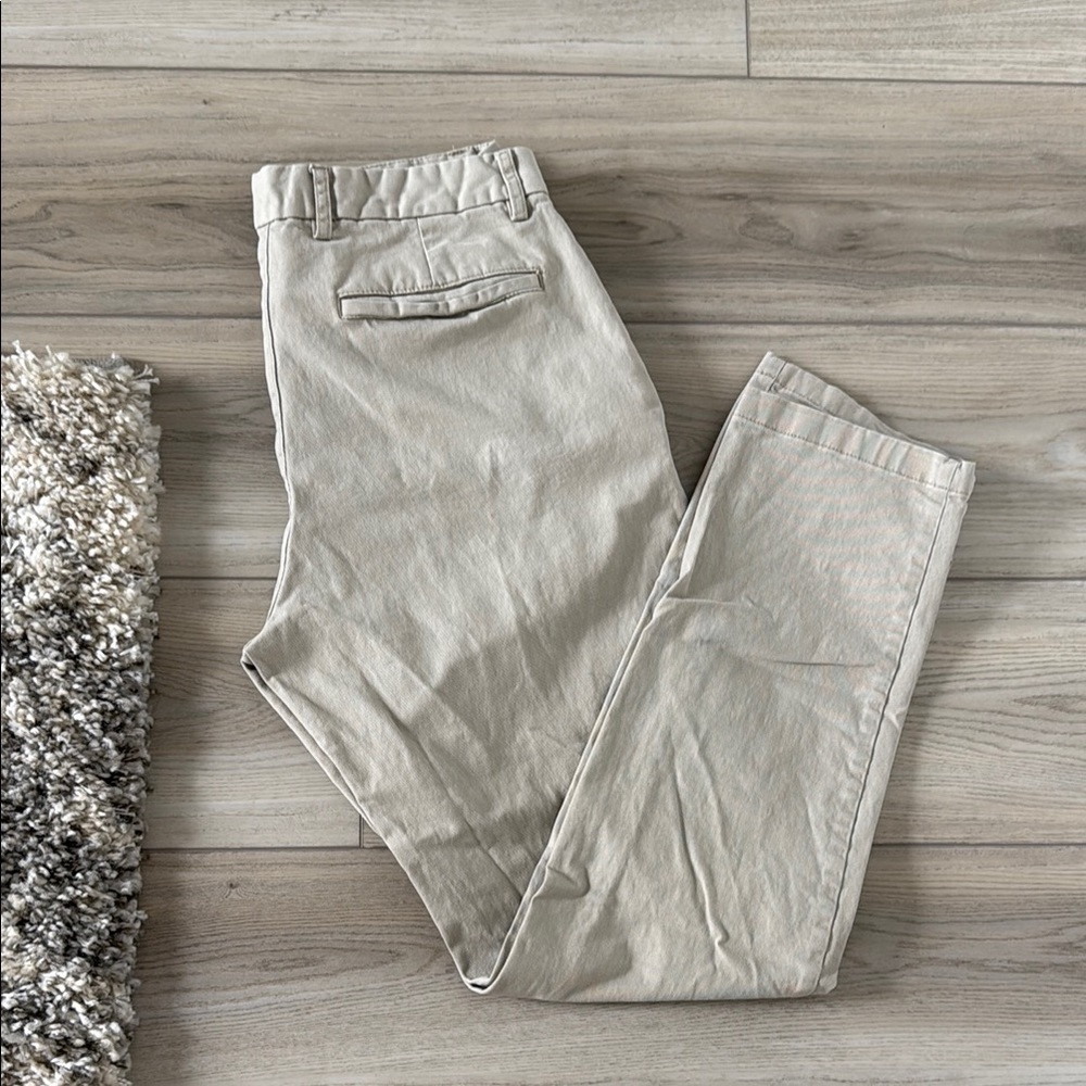 Mens Old Navy Athletic Built-In Flex Khaki Pants